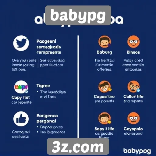 Diferenciais do babypg em comparação a outros sites